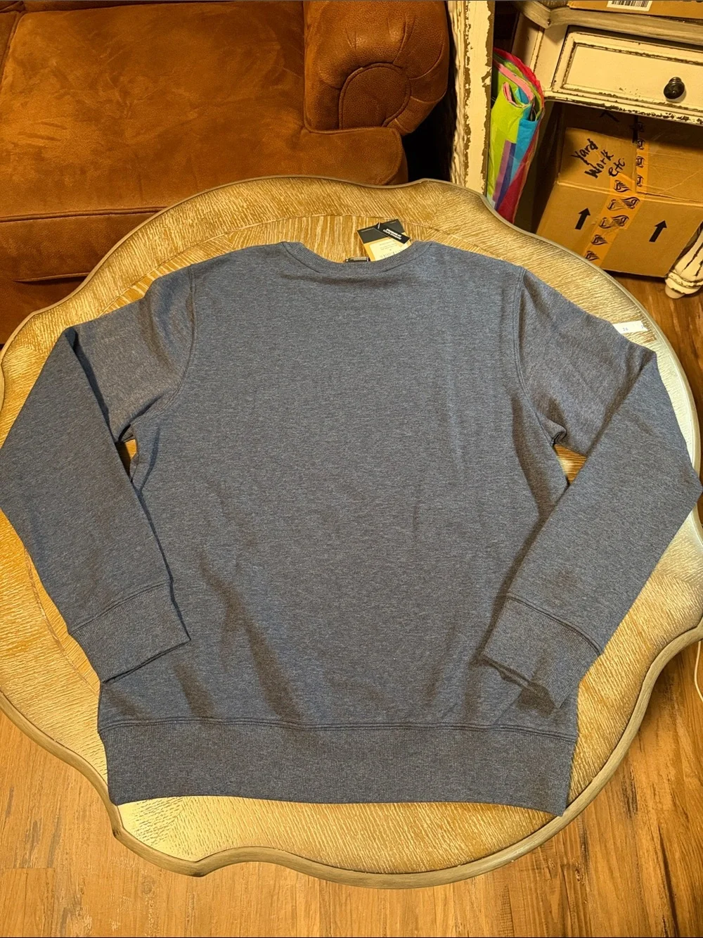 The North Face Men’s Crewneck Sweatshirt - Navy Heather